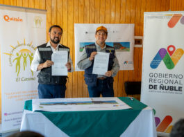 FIRMAN CONVENIO PARA LA AMPLIACIÓN DEL CECOSF EL CASINO EN QUILLÓN